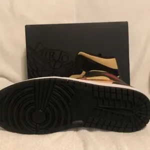 Jordan 1 MID SE Size 10. Black/ Multi-Color Sesame . Brand New Jordan | Shoes | Jordan Mid Se Size 1 Black Multicolor  main image 4